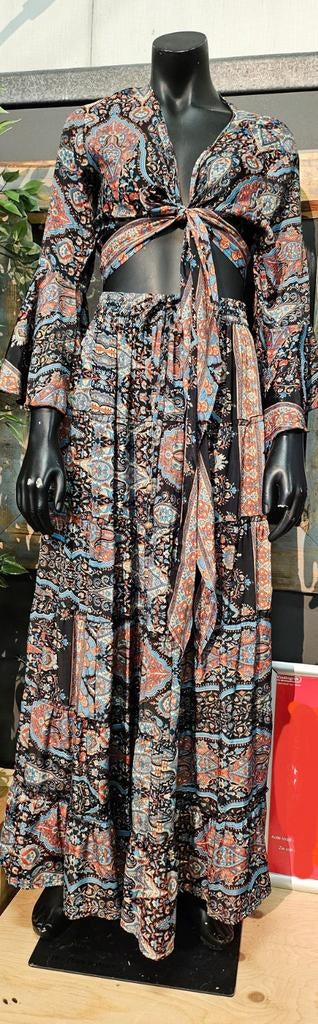 Boho top mt M en rok mt S, Kleding | Dames, Ophalen of Verzenden, Zo goed als nieuw