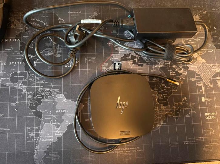 HP USB-C Dock G5 incl adapter, Computers en Software, Dockingstations, Zo goed als nieuw, Ophalen of Verzenden