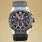 TAG Heuer Carrera Calibre Heuer 01 CAR2A1Z.FT6044, Sieraden, Tassen en Uiterlijk, Horloges | Heren, Staal, Polshorloge, Kunststof