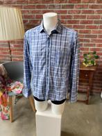 Blouse overhemd van Hugo Boss maat M/L, Douwenmaat 8-3 Meppel, Info@again.nu, Blauw, Ophalen of Verzenden