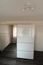 Ikea Pax Kast Wit met Schuifdeuren & Spiegel, Kunststof, 200 cm of meer, 150 tot 200 cm, Ophalen of Verzenden