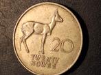 Zambia 20 ngwee 1968, Postzegels en Munten, Munten | Afrika, Ophalen of Verzenden, Zambia