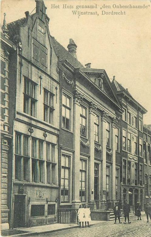 (701-057-035) Dordrecht Het Huis Den Onbeschaamde, Verzamelen, Ansichtkaarten | Nederland, Zuid-Holland, Verzenden