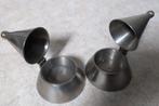 Twee waxine lichten houders met deksel, Ophalen of Verzenden, Overige materialen, Minder dan 25 cm