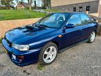 Impreza 2.0 GT Turbo AWD AIRCO NL Auto 1e Eig/Dealer OH, Auto's, Subaru, 1994 cc, Stof, 4 cilinders, Blauw