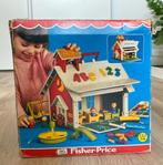 Vintage Retro Fischer Price School, Kinderen en Baby's, Speelgoed | Fisher-Price, Speelset, Gebruikt, Ophalen of Verzenden