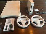 Wii Nintendo met spellen en accessoires, Ophalen of Verzenden, Gebruikt, Met 2 controllers