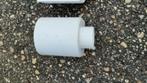 Regenpijp wit 80mm met bladafscheider opvangbak, Doe-het-zelf en Verbouw, Buizen en Afvoer, Ophalen, Afvoer, Pvc, Zo goed als nieuw