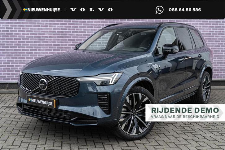 Volvo XC90 T8 Plug-in hybrid AWD Ultra Dark | 7-Zits | Googl, Auto's, Volvo, Bedrijf, Te koop, XC90, 360° camera, 4x4, ABS, Achteruitrijcamera