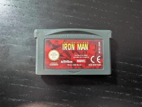 The Invincible Iron Man - Gameboy Advance/GBA, Spelcomputers en Games, Games | Nintendo Game Boy, Zo goed als nieuw, Avontuur en Actie