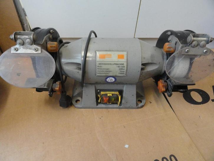 WERKBANK SLIJPMACINE FI, Doe-het-zelf en Verbouw, Gereedschap | Slijpmachines, Gebruikt, Werkbankslijpmachine, Minder dan 700 watt