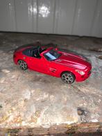 Schaalmodel bburago Mercedes Benz Sls Amg Roadster 1:43 rood, Overige merken, Ophalen of Verzenden, Zo goed als nieuw, Auto
