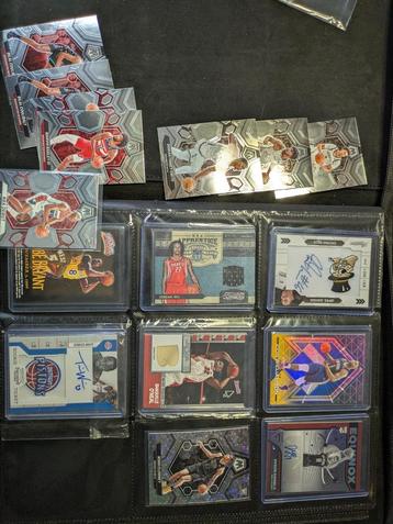 NBA kaarten divers panini topps etc  beschikbaar voor biedingen
