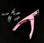Professionele nagelknipper roze voor nepnagels / gelnagels, Sieraden, Tassen en Uiterlijk, Uiterlijk | Cosmetica en Make-up, Nieuw