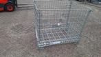 gaasbox gaaspallet palletbox metaal voorraadbox 120x80x100, Ophalen, Gebruikt, 100 cm of meer, Opvouwbaar