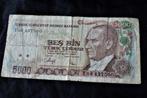 Banknote - 7x Turkije 1000-1000000 Lira 1970  (bb 376, Postzegels en Munten, Ophalen of Verzenden, Midden-Oosten, Setje