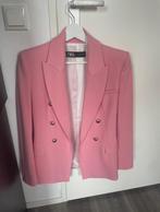 Roze Zara Blazer - Maat XS, Kleding | Dames, Jasjes, Kostuums en Pakken, Ophalen of Verzenden, Zo goed als nieuw, Jasje, Roze