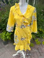 Gele wikkel zomerjurk XL Vero Moda, Vero Moda, Geel, Maat 46/48 (XL) of groter, Ophalen of Verzenden