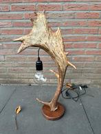 Geweilamp.schemerlamp.geweien.edelhert.damhert.tafellamp., Ophalen of Verzenden, Nieuw, Minder dan 100 cm