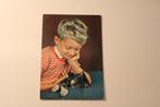 Katen Postkaart - Jonge kijkt naar slapend Kitten, 1967, GER, Verzamelen, Ansichtkaarten | Dieren, Gelopen, 1960 tot 1980, Verzenden