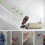 Professionele Precisie Kruislijn Laser Waterpas met Statief, Doe-het-zelf en Verbouw, Meetapparatuur, Niet ingevuld, Afstand, Verzenden