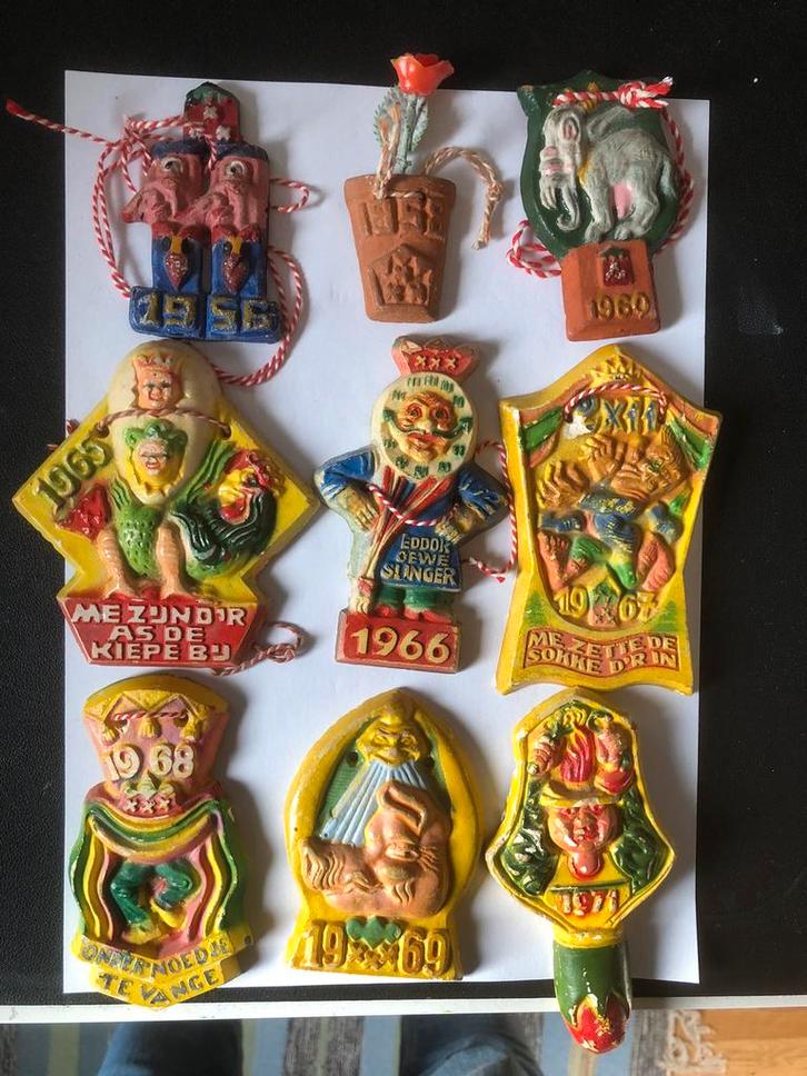 Vastenavend, krabbegat, veldtekens, Verzamelen, Overige Verzamelen, Gebruikt, Ophalen