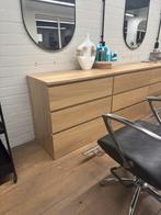 Malm ikea kast lade houtkleur enkele EN dubbele te koop 4x, Ophalen, 50 tot 100 cm, Zo goed als nieuw, Minder dan 100 cm
