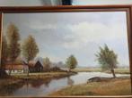 B.H.Slotman schilderij te koop., Antiek en Kunst, Kunst | Schilderijen | Klassiek, Ophalen of Verzenden