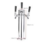 Drievoudige 3 Tap Roestvrijstalen Kraan Tapbier, Niet ingevuld, Verzenden, Niet ingevuld, Nieuw