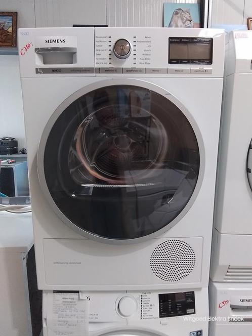 Siemens IQ 700 warmtepompdroger, 3 maand gar 3699, Witgoed en Apparatuur, Wasdrogers, Refurbished, Condens, Voorlader, 8 tot 10 kg