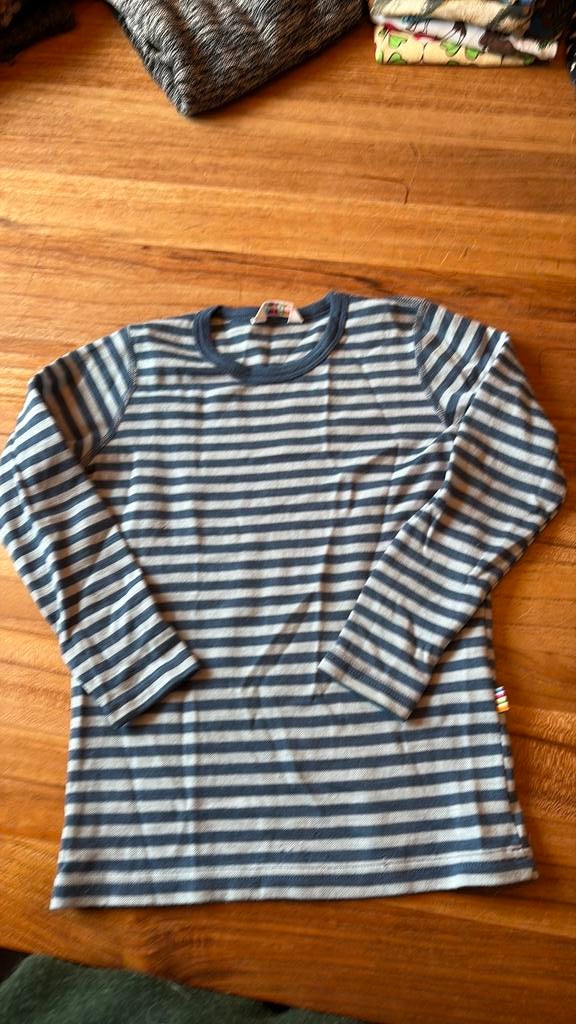 Wollen longsleeve Joha 128 / 134, Kinderen en Baby's, Ophalen of Verzenden, Gebruikt, Jongen of Meisje, Shirt of Longsleeve