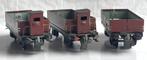 Trix Express : 3x lage bakwagon Halle, Gebruikt, Gelijkstroom, Trix, Wagon