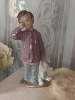 Lladro Slaperig Jongetje met Beer - Nieuwstaat, Ophalen