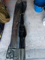 2 Karperhengels met Foudraal, Watersport en Boten, Ophalen of Verzenden, Gebruikt, Werphengel