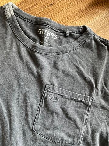 Guess T-shirt - Grijs - Maat 14 beschikbaar voor biedingen