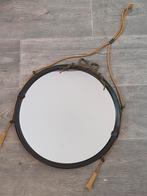 Antieke spiegel, Ø 37cm, Ophalen of Verzenden, Minder dan 50 cm