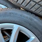 A4 Winterbanden Set 205/60R16 met Velgen, Auto-onderdelen, Banden en Velgen, Ophalen, Gebruikt, 16 inch, Banden en Velgen