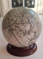 Oude vintage wereldbol los op voet., Ophalen of Verzenden, Gebruikt