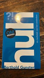 Berthold Gunster - Huh?!, Ophalen of Verzenden, Berthold Gunster, Ontwikkelingspsychologie, Zo goed als nieuw
