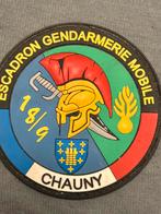 Pvc embleem escadron gendarmerie mobile, Verzamelen, Verzenden, Marechaussee, Nederland, Embleem of Badge