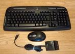 Logitech draadloos keyboard + muis, Ophalen of Verzenden, Gebruikt