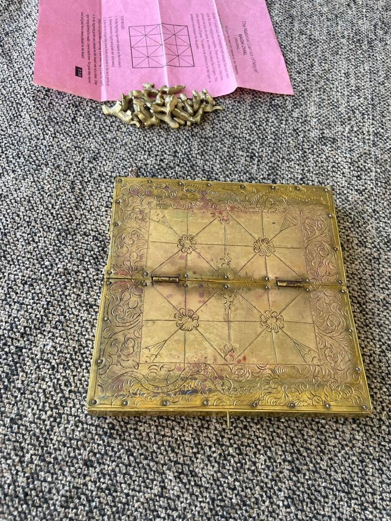 Bagh Chal - spel uit nepal - Vintage, Ophalen of Verzenden, Gebruikt