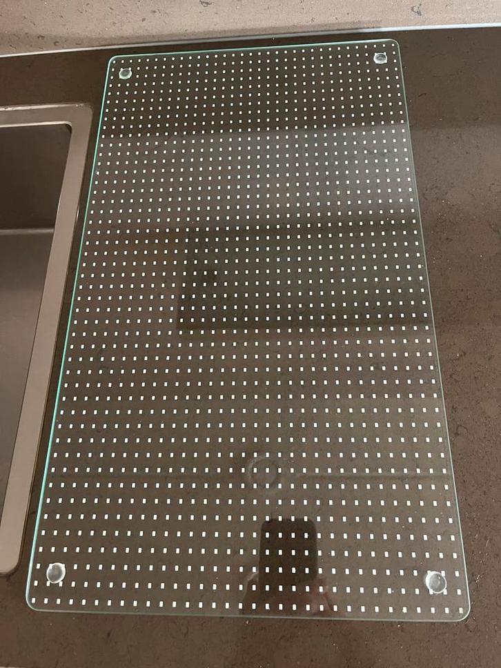 Glazen Afdruiprek voor Spoelbak, Huis en Inrichting, Keuken | Keukenbenodigdheden, Zo goed als nieuw, Ophalen