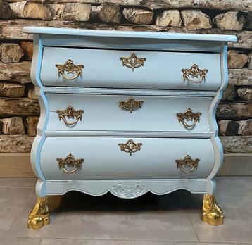 Vintage ladekastje (buikkastje) babykamer beschikbaar voor biedingen