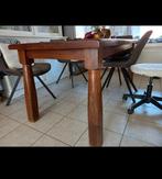 Eiken eettafel, Huis en Inrichting, Ophalen, Gebruikt