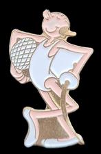 Olijfje (van Popeye) pin, Ophalen of Verzenden, Nieuw, Figuurtje, Speldje of Pin