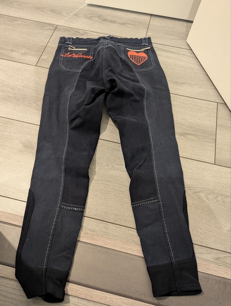 La Valencio rijbroek suède zitvlak 40, Ophalen of Verzenden, Gebruikt, Dressuur, Onderkleding