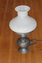 Tinnen lamp, Huis en Inrichting, Ophalen, Gebruikt, Metaal, Minder dan 50 cm