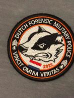 Embleem Dutch Forensic MP, Verzamelen, Verzenden, Marechaussee, Nederland, Embleem of Badge