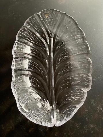 Orrefors schaaltje Eden ( 27x17 cm) Design Lars Hellsten. beschikbaar voor biedingen
